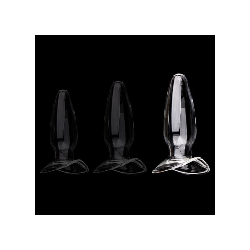 ClearlyHorny Plug en verre Open Glass L 11.5 x 5.8cm